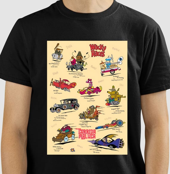 Camisetas Corrida Maluca