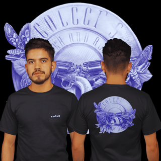 Nome do produto Camisetas Colcci Armas Frente Costas