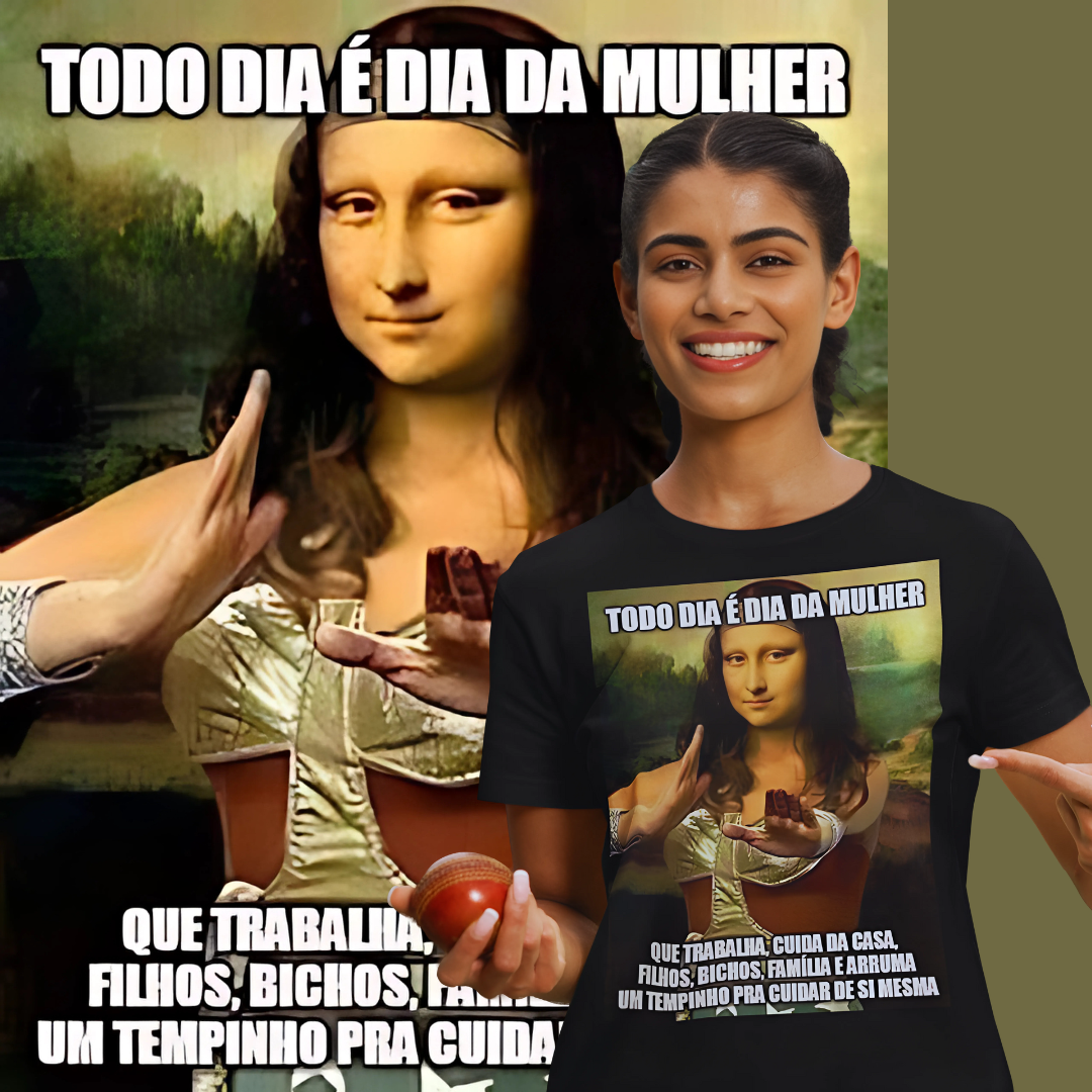 Nome do produto: Camisetas Dia Da Mulher