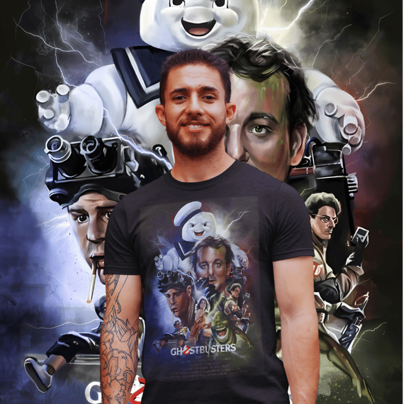 Camisetas Caça Fantasmas