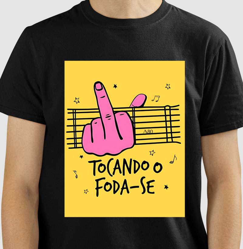 Nome do produto: Camisetas Tocando O Foda-se