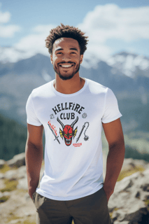 Nome do produto Camisetas Stranger Things Hellfire Club Logo