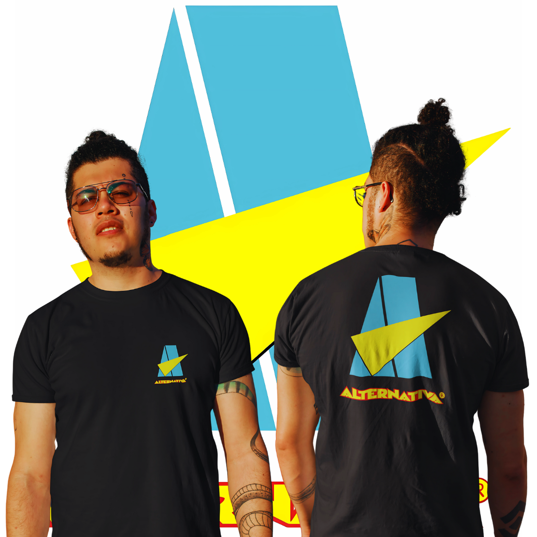 Nome do produto: Camisetas Alternativa Frente Costas
