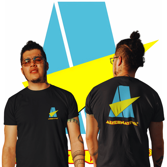 Camisetas Alternativa Frente Costas