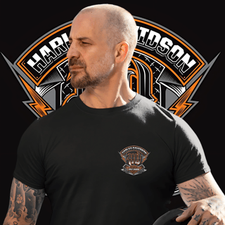 Nome do produto Camisetas Harley HD Minimalista