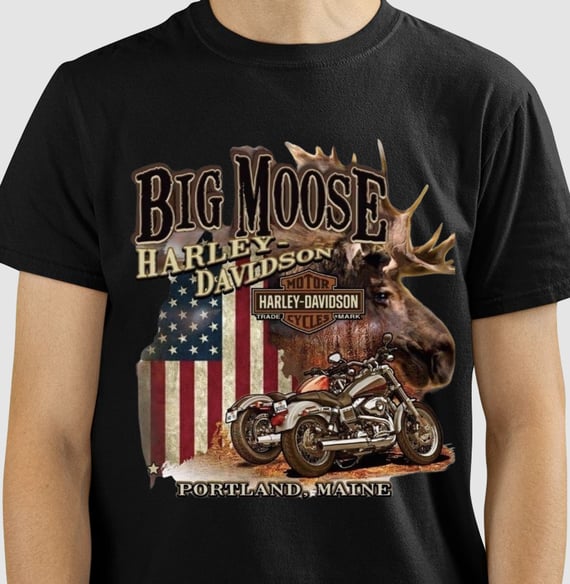 Camisetas Harley Big Moose