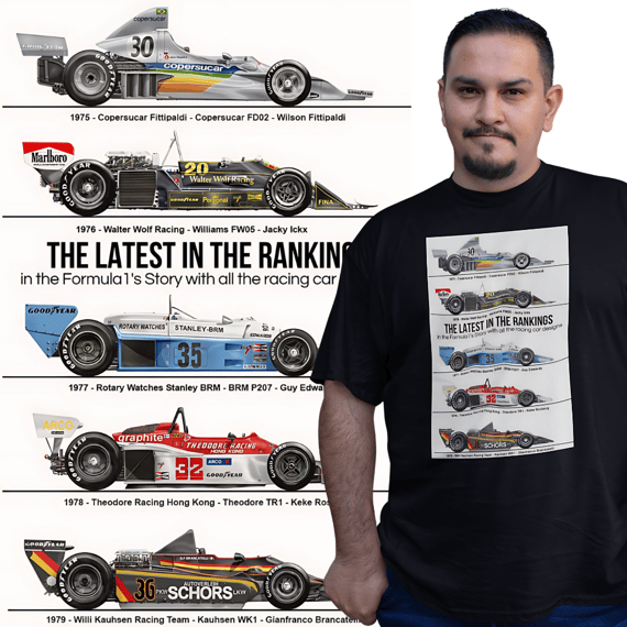 Camisetas Formula 1 Story