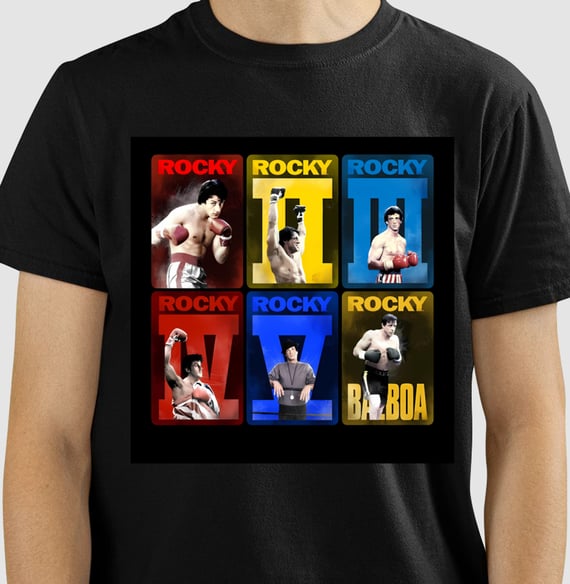 Camisetas Coleção Rocky