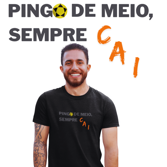 Camisetas Futevôlei Pingo de Meio