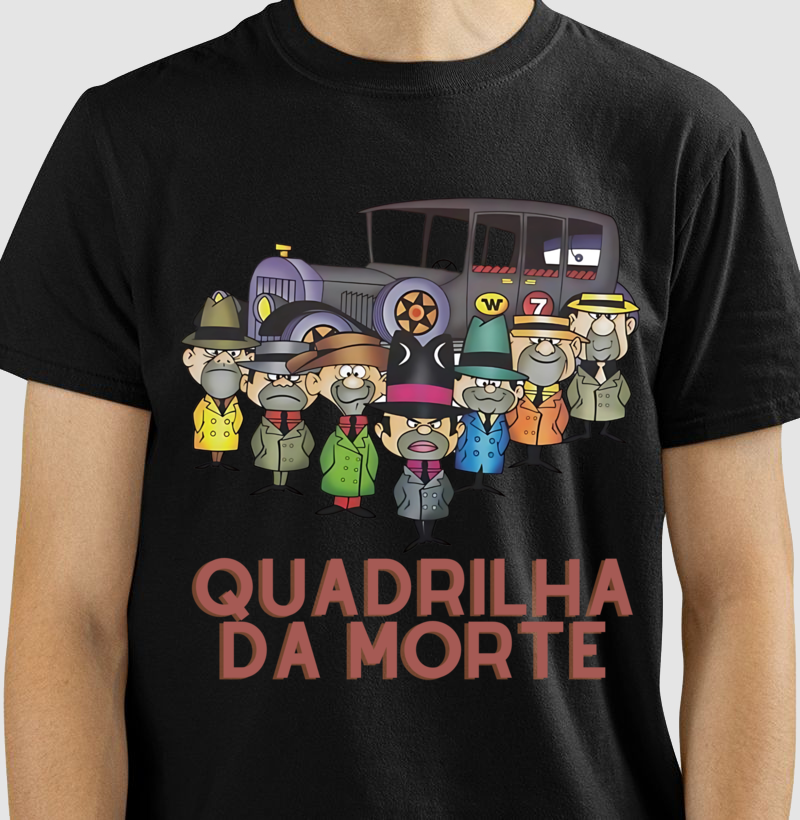 Nome do produto: Camisetas Quadrilha Da Morte