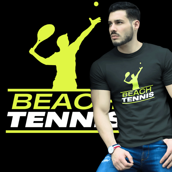 Camisetas Beach Yellow