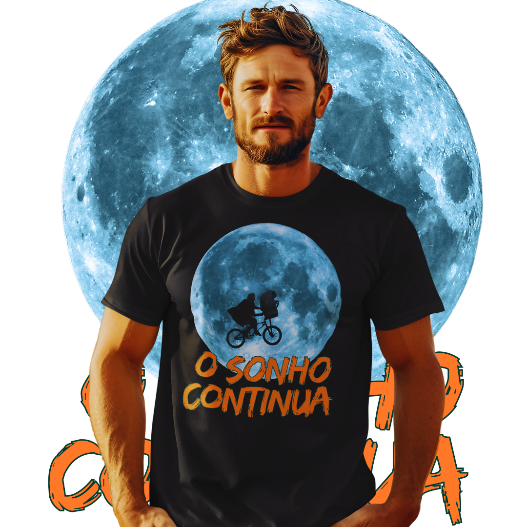 Nome do produto: Camisetas O Sonho Continua