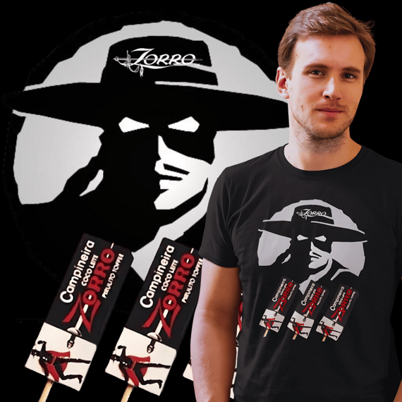 Camisetas Pirulito Zorro