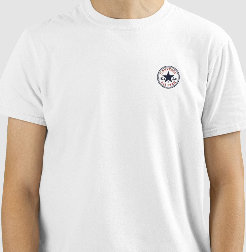 Nome do produto: Camisetas Converse MInimalista