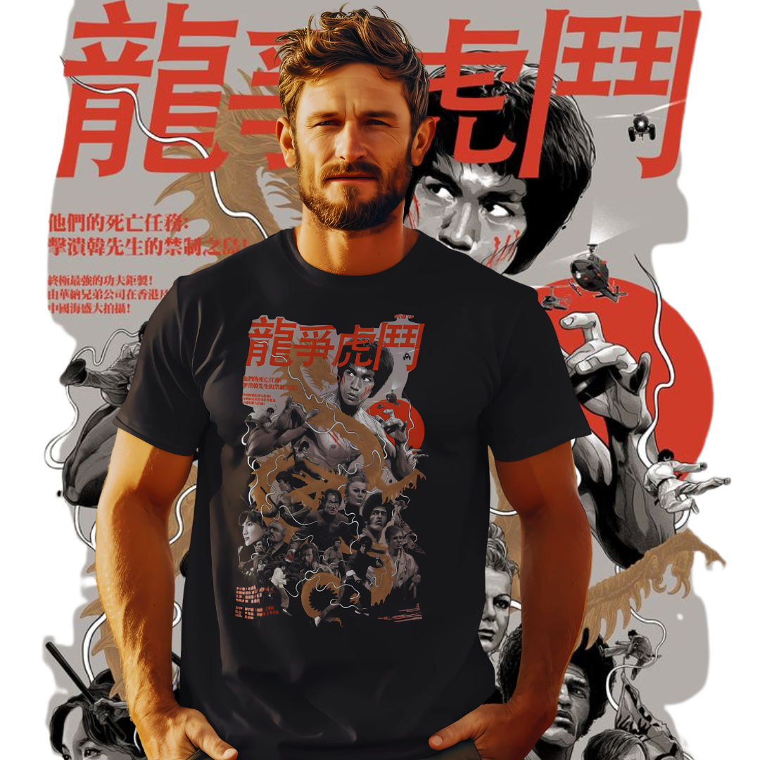Nome do produto: Camisetas Bruce Lee
