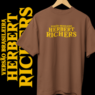 Nome do produto CAMISETA OVERSIZED VERSÃO BRASILEIRA HERBERT RICHERS