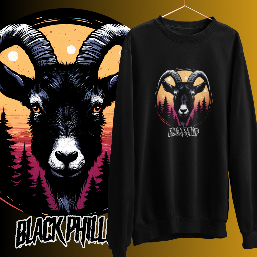 MOLETOM - BLACK PHILLIP