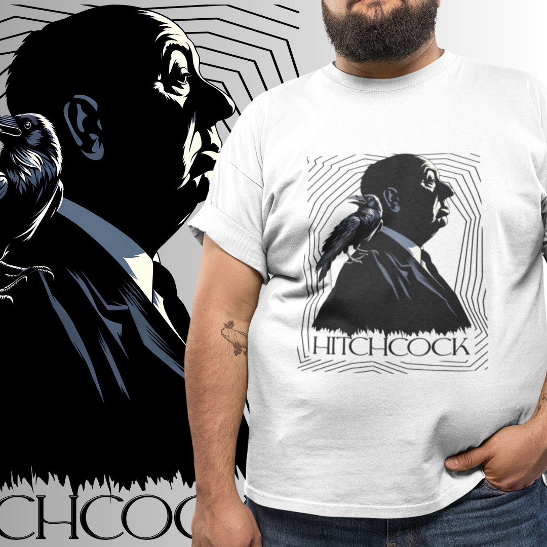Nome do produto: T SHIRT PLUS SIZE HITCHCOCK