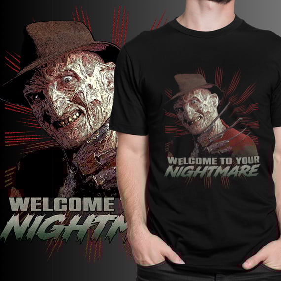 CAMISETA A HORA DO PESADELO - FREDDY