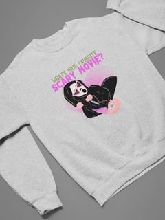 Nome do produto MOLETOM - FAVORITE SCARY MOVIE 