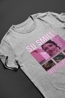 Nome do produto T-SHIRT PLUS SIZE - A SUBSTÂNCIA - SO SMILE