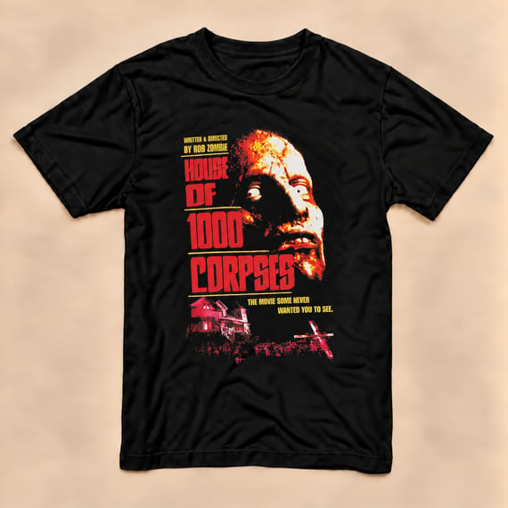 Camiseta A Casa dos Mil Corpos - House of 1000 Corpses 