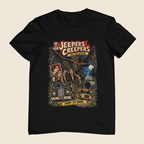 Camiseta Jeepers Creepers (Olhos Famintos) - Tales from Naftalina