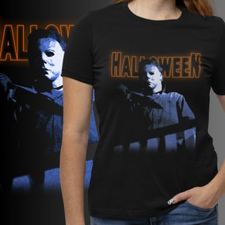 BABY LOOK HALLOWEEN - MICHAEL MYERS