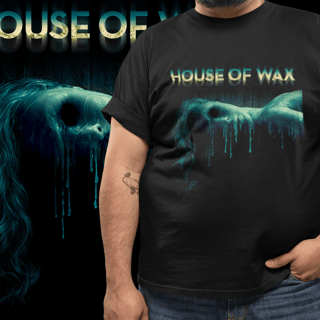 T-SHIRT PLUS SIZE A CASA DE CERA - HOUSE OF WAX