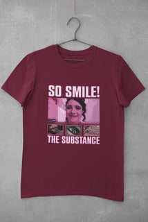 Nome do produto CAMISETA A SUBSTÂNCIA - SO SMILE