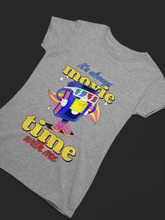 Nome do produto BABY LOOK - MOVIE TIME