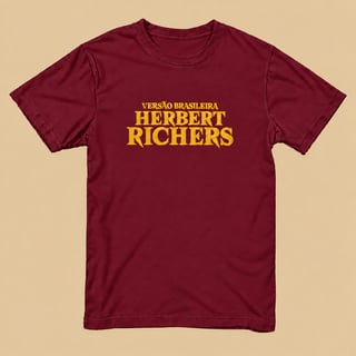 Nome do produto Camiseta Versão Brasileira Herbert Richers