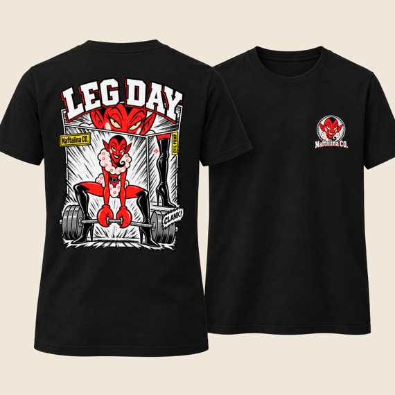 Camiseta ELE Leg Day - Toon Training