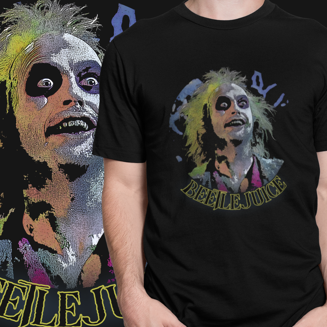 CAMISETA BEETLEJUICE - BESOUROSUCO