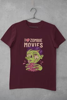 Nome do produto CAMISETA - I LOVE ZOMBIE MOVIES
