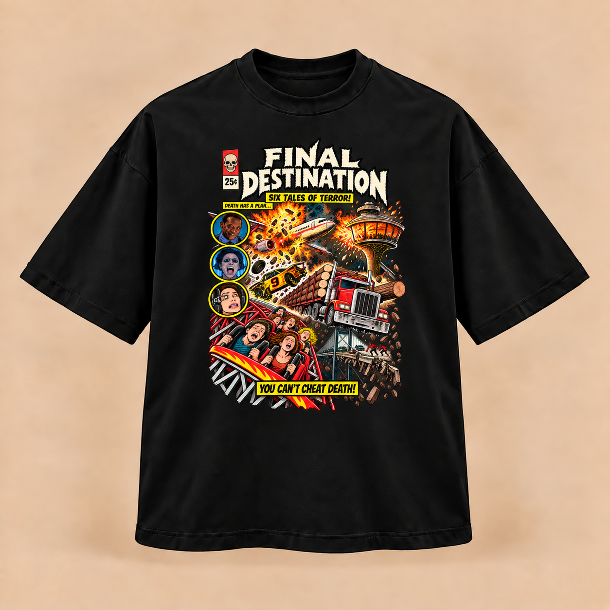 Oversized Final Destination (Premonição) - Tales from Naftalina