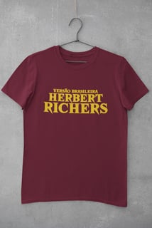 Nome do produto CAMISETA - VERSÃO BRASILEIRA HERBERT RICHERS