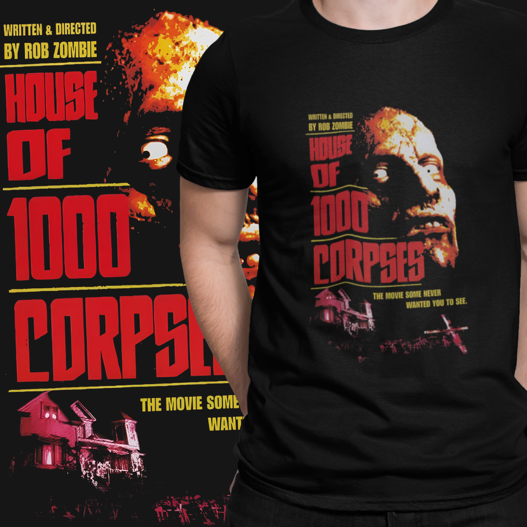 CAMISETA A CASA DOS 1000 CORPOS - HOUSE OF 1000 CORPSES 02 