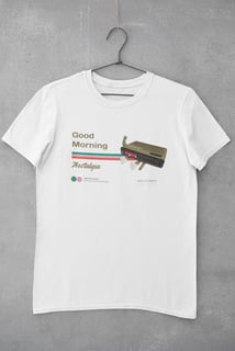 Nome do produto CAMISETA RÁDIO RELÓGIO - NOSTALGIA