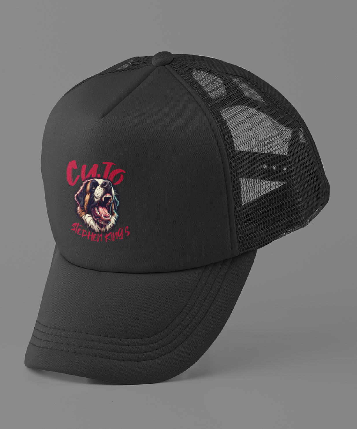 BONÉ TRUCKER CUJO STEPHEN KING