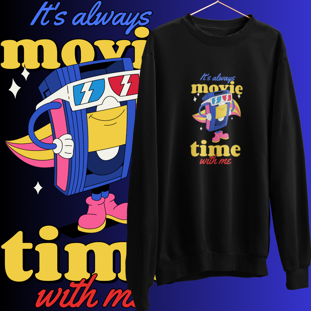 Nome do produto: MOLETOM - MOVIE TIME