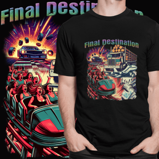 CAMISETA - PREMONIÇÃO (FINAL DESTINATION) 