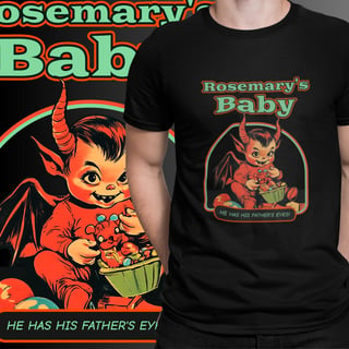 CAMISETA - O BEBÊ DE ROSEMARY (ROSEMARY'S BABY)