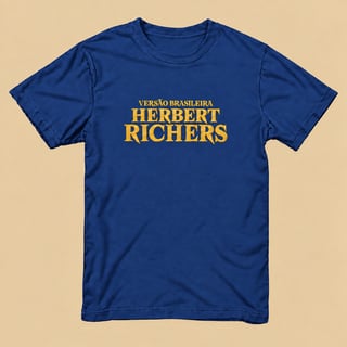 Nome do produto Camiseta Versão Brasileira Herbert Richers