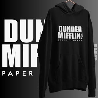 Nome do produto MOLETOM CANGURU - DUNDER MIFFLIN | THE OFFICE