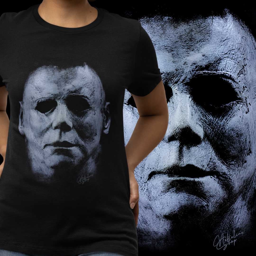 Nome do produto: BABY LOOK MICHAEL MYERS | VQA