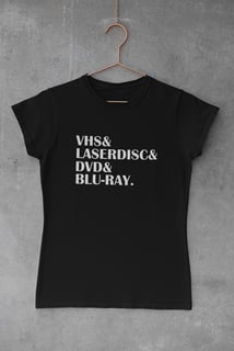 Nome do produto BABY LOOK VHS DVD LASERDISC BLURAY (Estampa Branca)