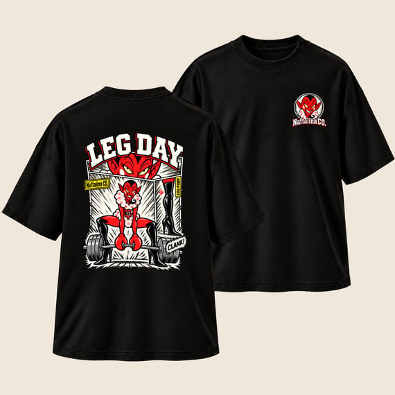 Oversized ELE Leg Day - Toon Training