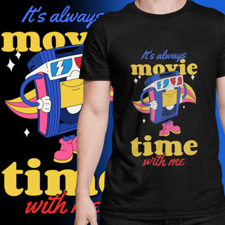 CAMISETA - MOVIE TIME