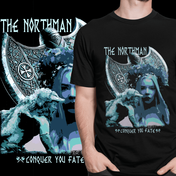 CAMISETA O HOMEM DO NORTE | THE NORTHMAN de ROBERT EGGERS